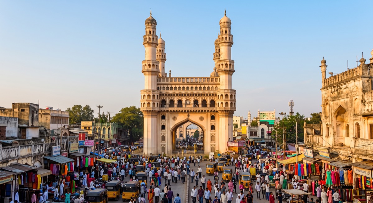 Hyderabad skyline — rent vs buy calculator