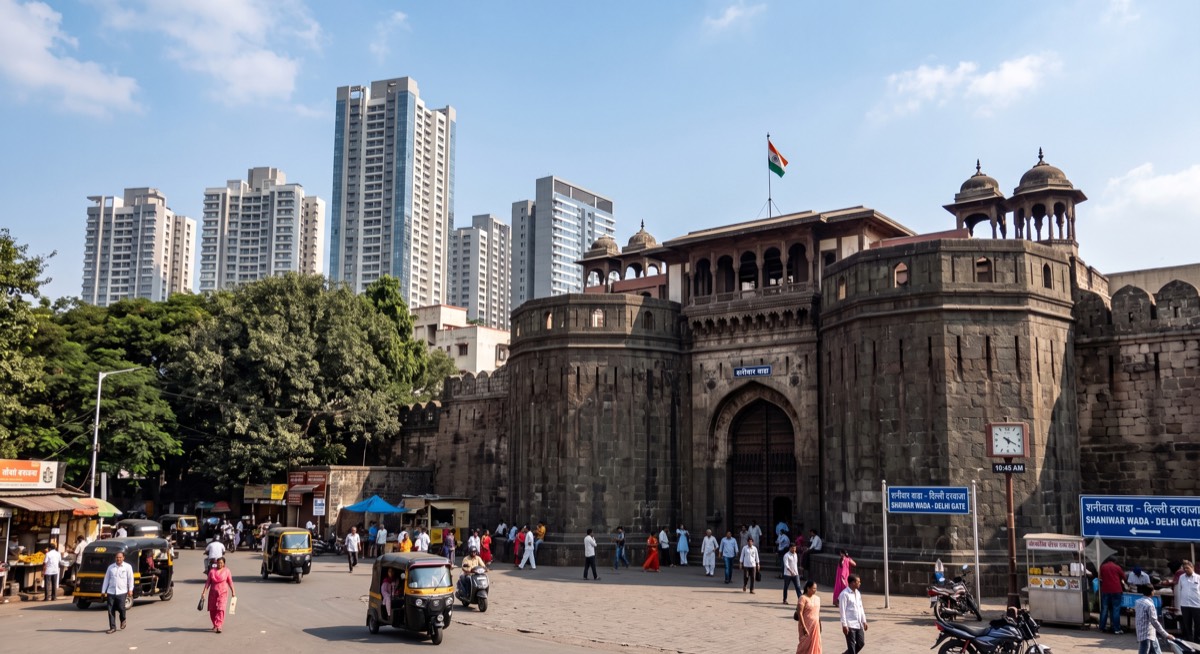 Pune skyline — rent vs buy calculator