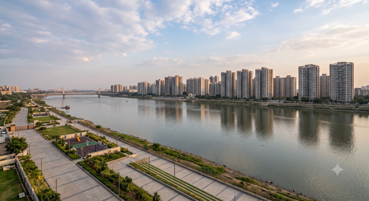 Surat skyline — rent vs buy calculator