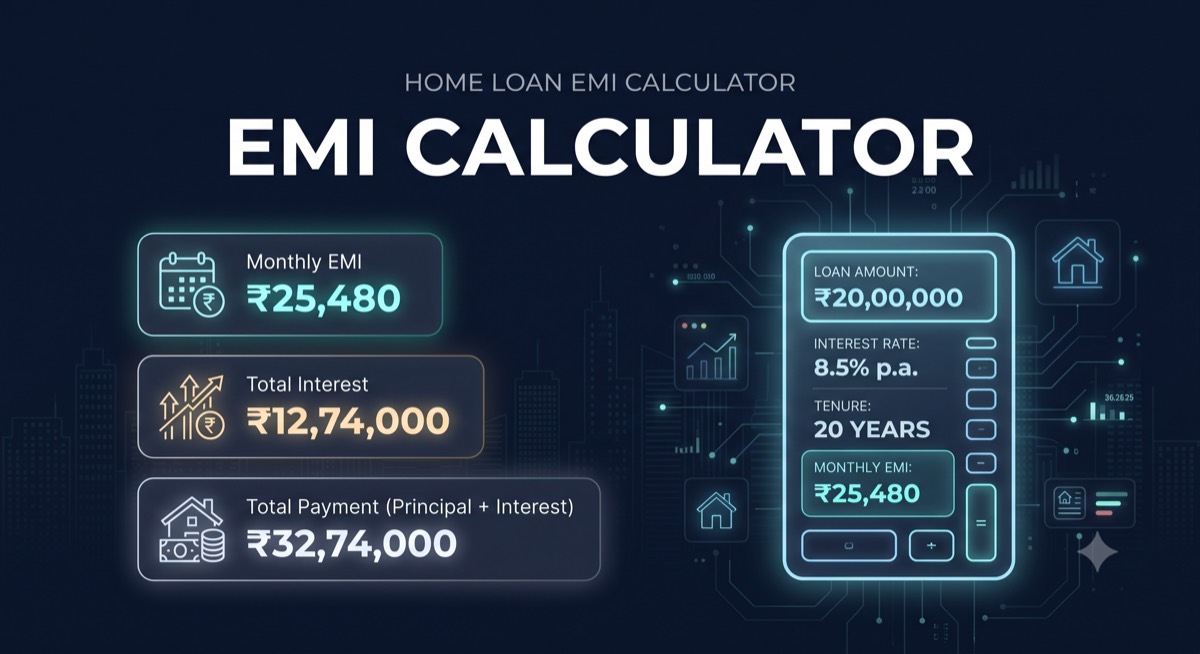 Home Loan EMI Calculator
